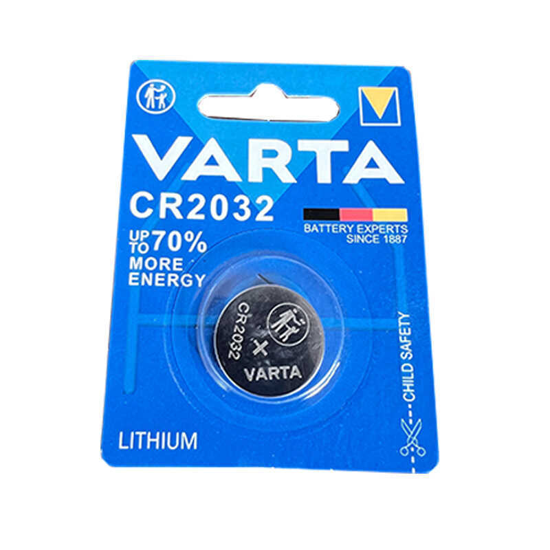 แบตเตอรี่แบบกระดุม VARTA นำเข้าจากเยอรมนี ความจุสูง รุ่น CR2032, CR2025, CR1620 สำหรับจำหน่ายทั่วโลก