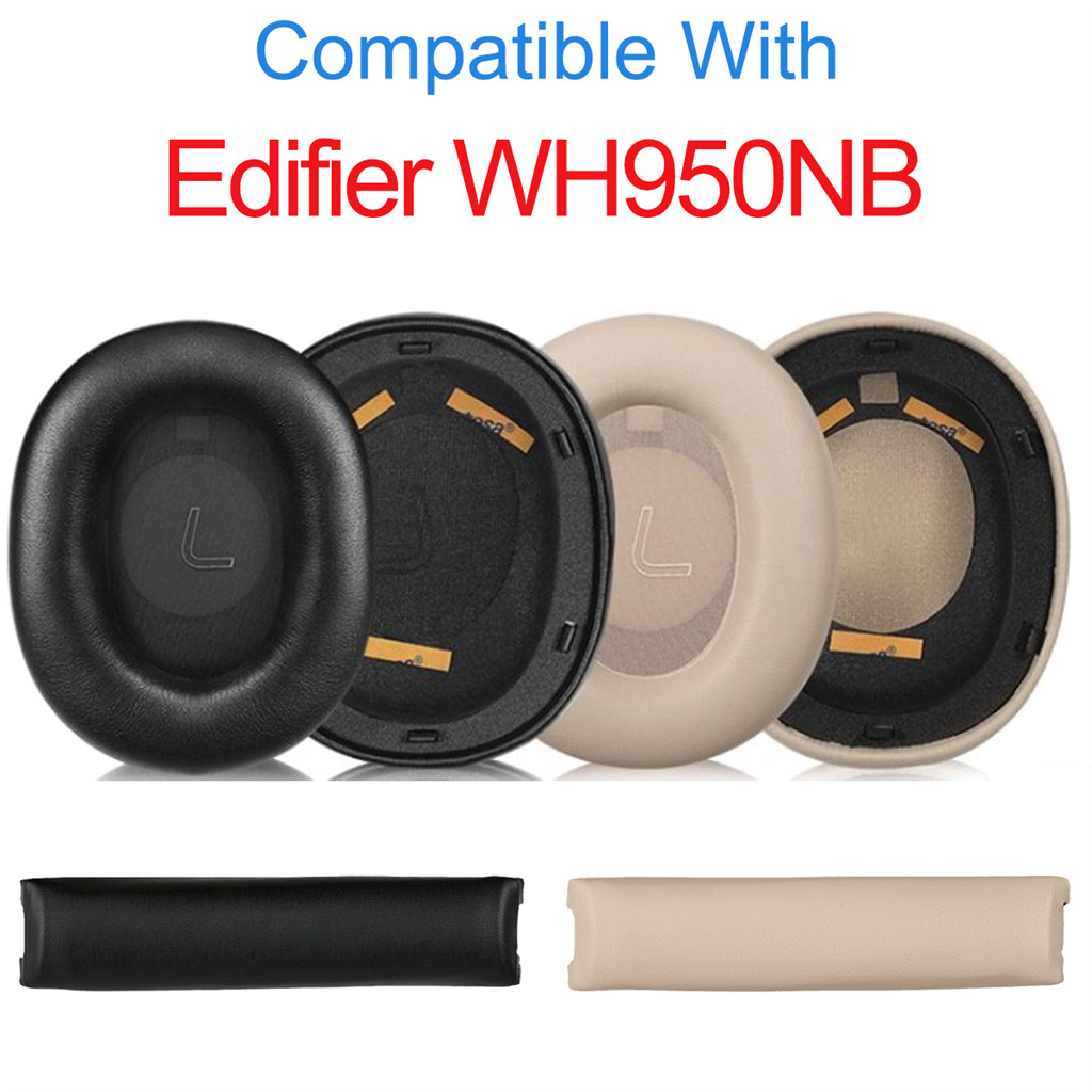เบาะรองแผ่นรองหูฟังทดแทนสําหรับอุปกรณ์เสริมหูฟัง Edifier WH950NB