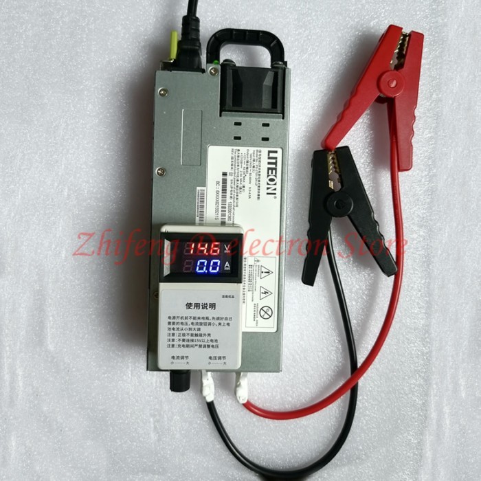 14.6V 62A 930W lithium iron phosphate current/voltage adjustable charger, car programming regulated