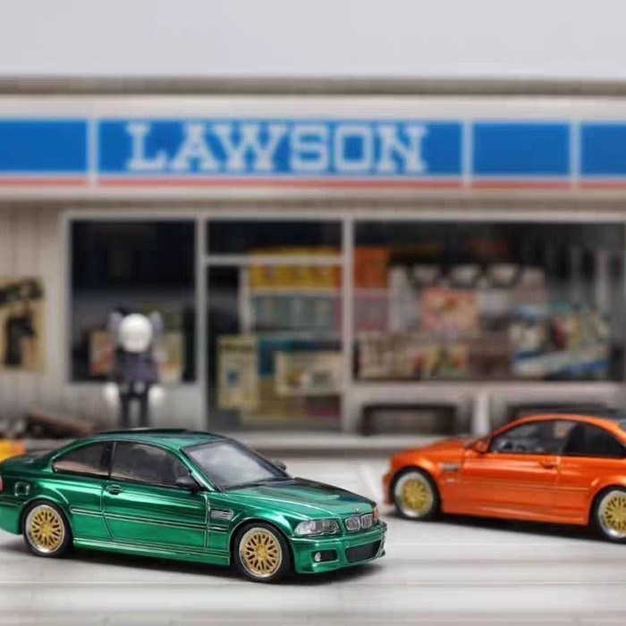 SH Co-Branded SW 1: 64 BMW BMW E46 M3 Alloy Closed Car Model