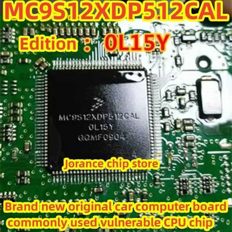 1 ชิ้น/ล็อต MC9S12XDP512CAL 0L15Y QFP112 ยี่ห้อใหม่เดิมรถบอร์ดคอมพิวเตอร์ที่ใช้กันทั่วไปชิป CPU voln