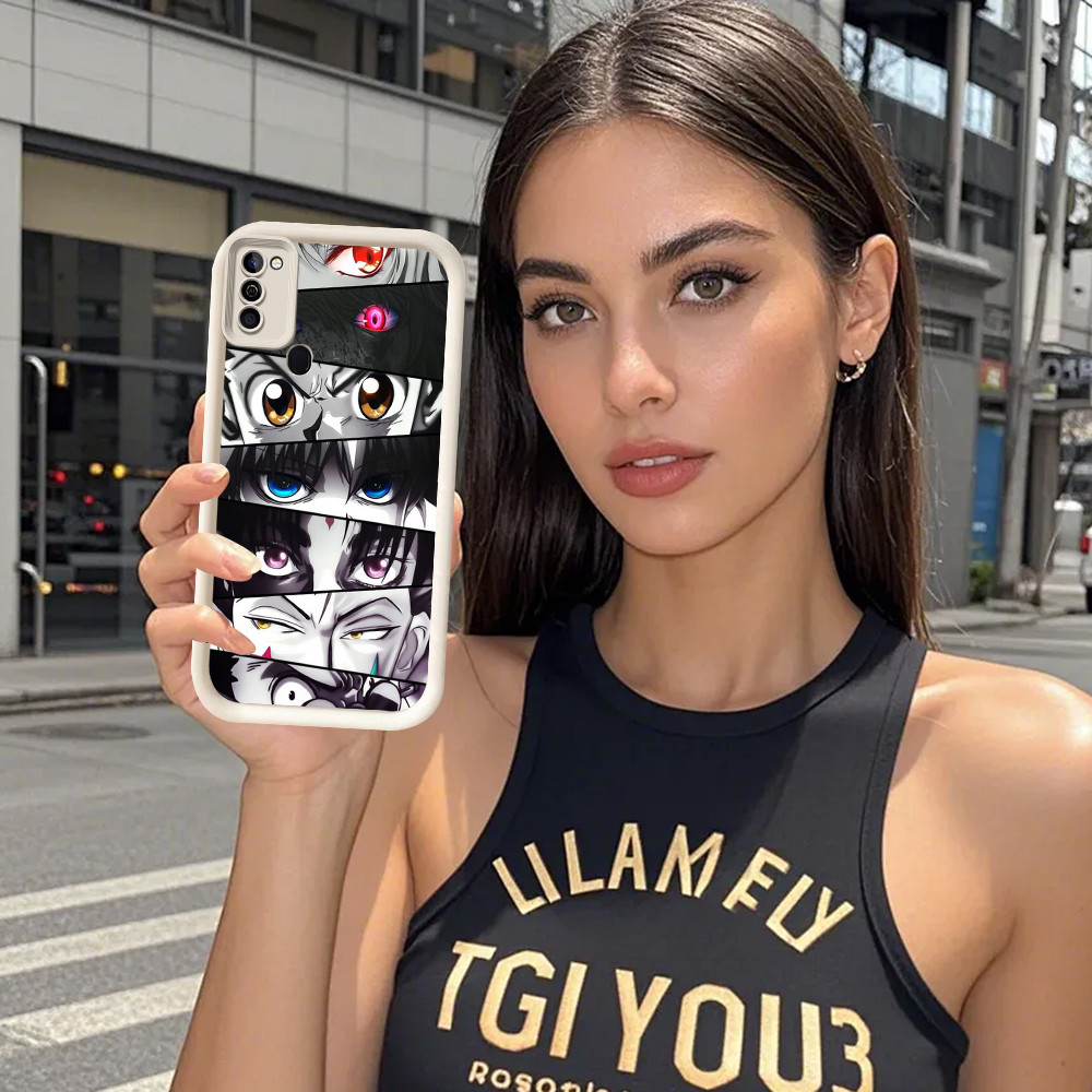 DE-18 Hanter x Hanter ปลอกโทรศัพท์มือถือสําหรับ Infinix HOT 11 12 30I 30 50 10 40i 40 Play Pro