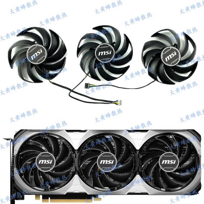 MSI/MSI RTX4070 4070S 4070ti 4070tiS VENTUS 3X MSI พัดลมการ์ดกราฟิก