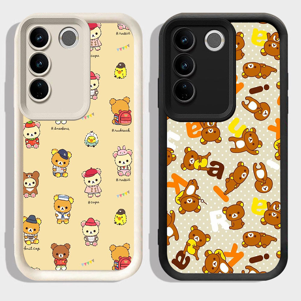 สําหรับ VIVO Y200e Y100 V29E Y29 Y81s V29 V27 Y81 V27E Pro กรณี NR26 Rilakkuma
