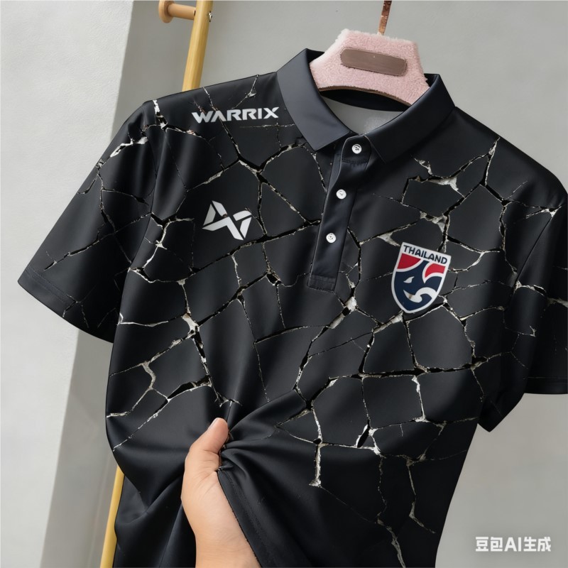 เสื้อโปโลชายสีดําสําหรับผู้ชาย เสื้อผ้าสีดํา เสื้อโปโลสไตล์มินิมอล ท็อปส์ซู เสื้อโปโลลําลอง ขนาดใหญ่เกินไป รูปแบบ กลางแจ้ง ถนน สวมใส่ 45