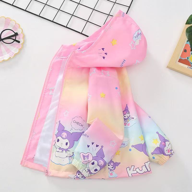สต็อกเสื้อแจ็คเก็ตสำเร็จรูป แขนยาวลายโทนสี สำหรับเด็กผู้หญิง ในฤดูใบไม้ผลิและฤดูใบไม้ร่วง แจ็คเก็ตแฟชั่นลำลอง
