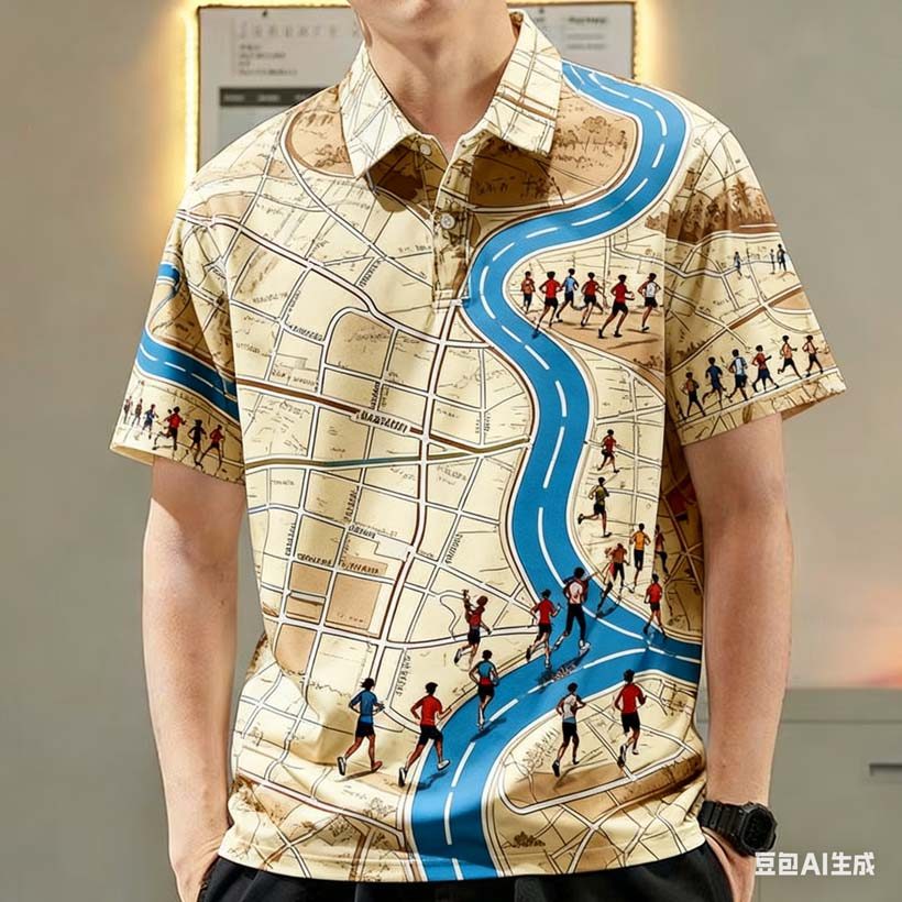 เสื้อโปโลผู้ชาย สไตล์ลำลอง ขนาดใหญ่ ดีไซน์ย้อนยุค เหมาะสำหรับสวมใส่กลางแจ้ง