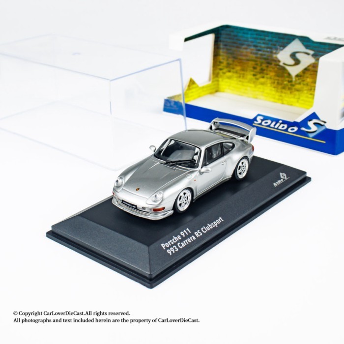 Solido/Solido 1: 43 Porsche 911/933) RS CLUBSPORT โมเดลรถอัลลอย