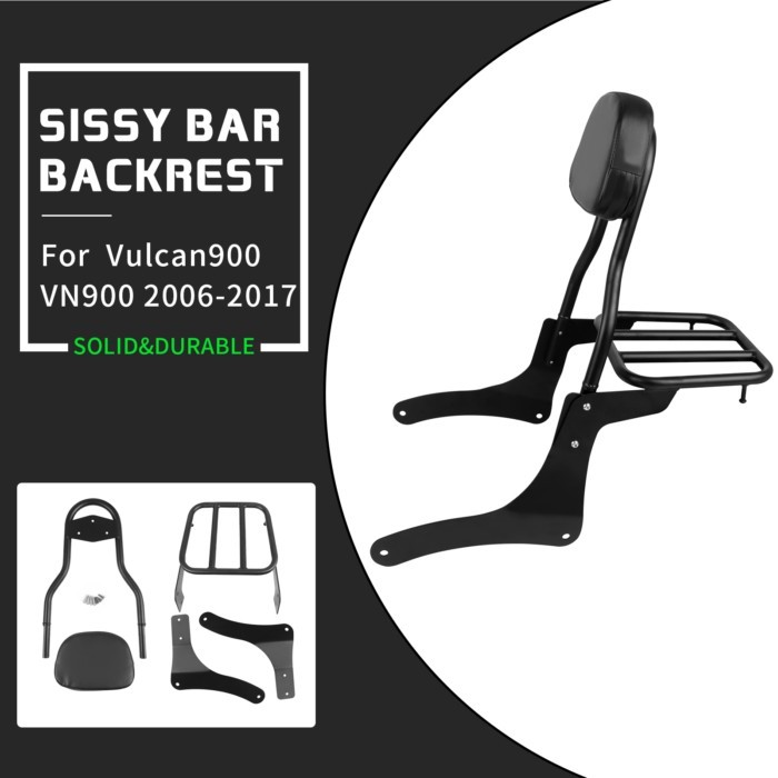 For Kawasaki Vulcan VN 900 VN900 Custom Classic Vulcan 900 1996-2017 Motorcycle Passenger Backrest
