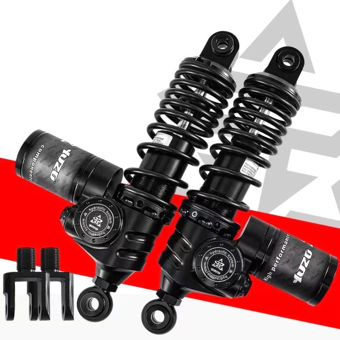 YOZO 270-335MM Rear Shock for NIU Ninebot M95C/MZ/Mmax110p ZEEHO AE4/5 Dual Damping True Nitrogen U