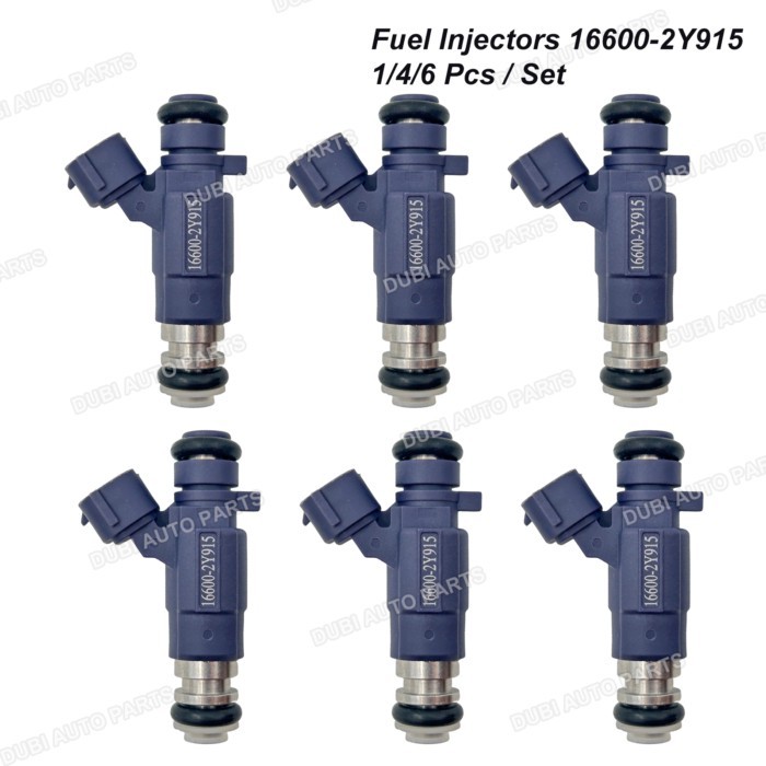 1-6Pcs Fuel Injectors For NISSAN 350Z Z33 2002-2008 MAXIMA QX V NAVARA PATHFINDER II PICK UP D22 IN