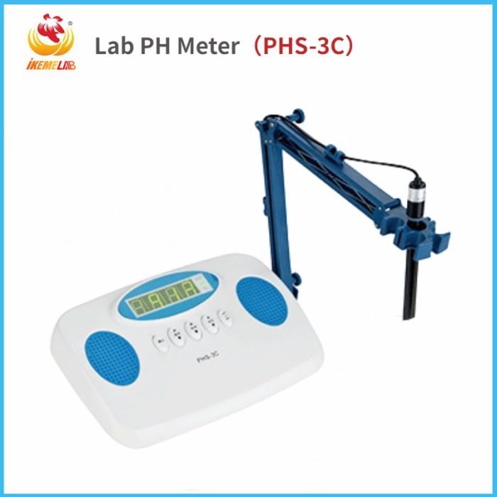 WEIAI High Precision Soil PH Meter Benchtop PH Meter Water Quality Tester Digital PH Meter Laborato