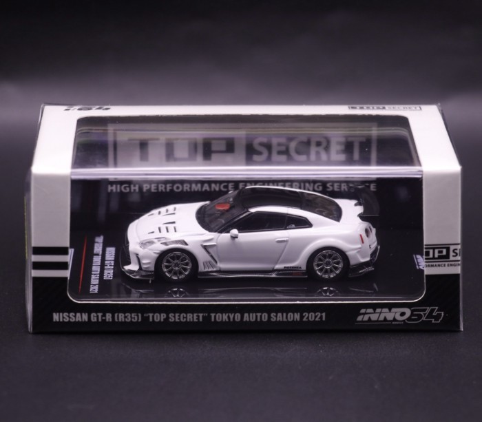 1/64 INNO 日产 GT-R (R35) "TOP SECRET" Auto Salon 全新现货