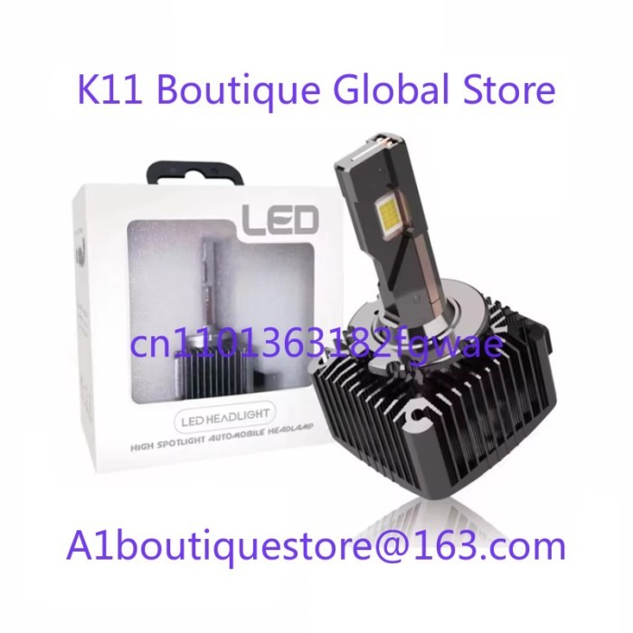 1 * Hussun Light D1r D1s Light Emitting Diode Headlight Bulb D2s D2r D3s/d3r D4s D5s Light Emitting