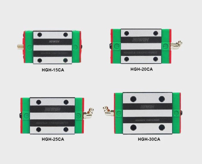 1pc Origin HIWIN HGH15CA HGH20CA HGH25CA 100% Original Hiwin linear blocks match with HGR guide CNC