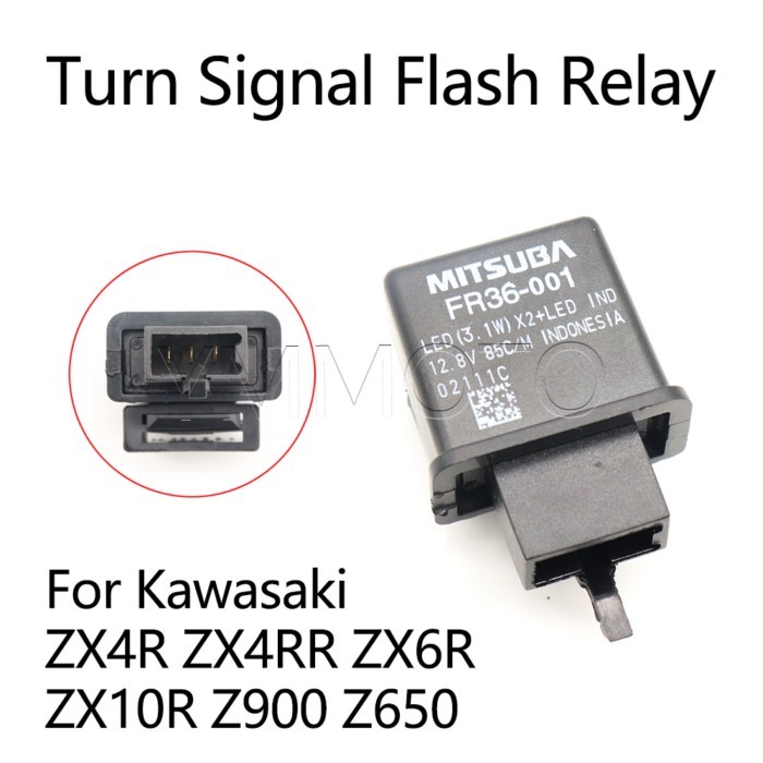 For Kawasaki ZX4R ZX4RR ZX6R ZX10R ZX 4R 4RR 6R 10R Z900 Z650 Motorcycle Adjustable Frequency Turn