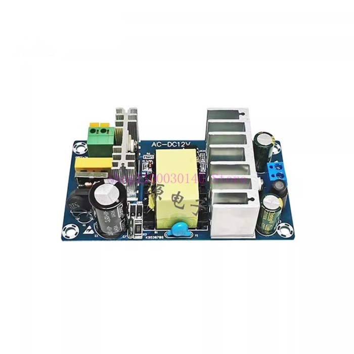 100W AC-DC power supply module, switching power supply module, 110-250V to 12V 8A, 24V 4A