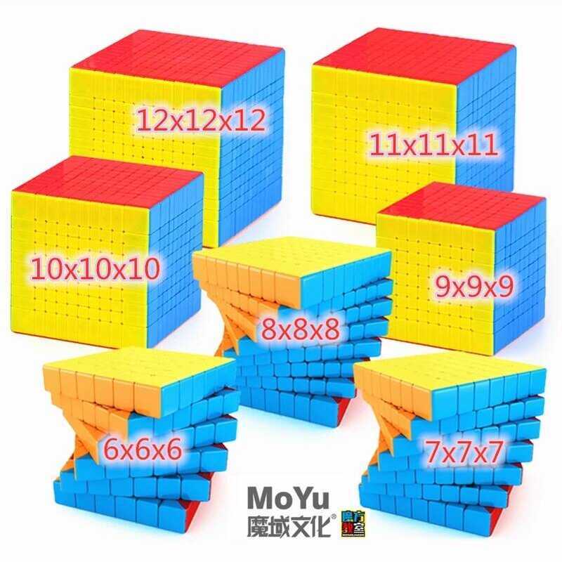 6x6x6 Cube 7x7x7 8x8 x 10x10 11x11 12x12 Cubo Magico Professional Magic Puzzle toys Speed Game cube