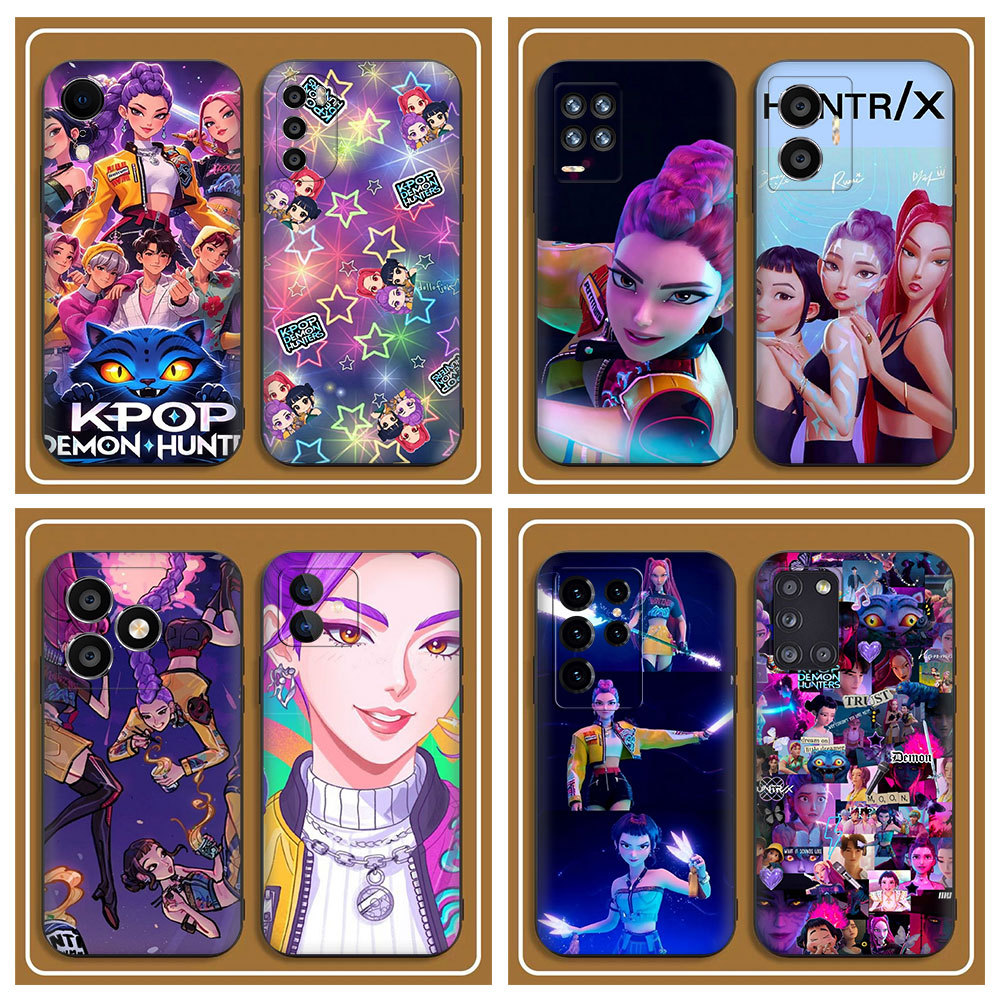เคสโทรศัพท์แฟชั่นสําหรับ Xiaomi Mi 8 Lite 9 9T Pro A3 CC9E 10T Pro Pocophone F1 147X K-Pop Demon Hun