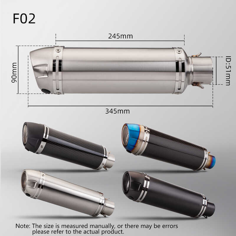 ท่อไอเสียรถจักรยานยนต์สำหรับ Aerox155 Nvx155 Nvx125 Aerox NVX 155 125 พร้อมท่อเชื่อมด้านหน้าแบบปรับ