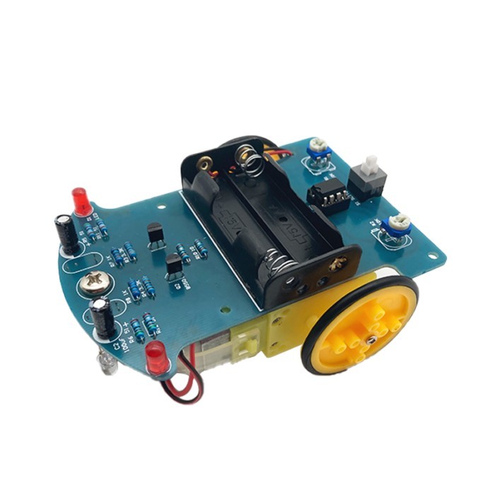 D2-1 Smart Robot Car Kits Intelligent Tracking Line Car Photosensitive Robot DIY Kit Patrol Automob