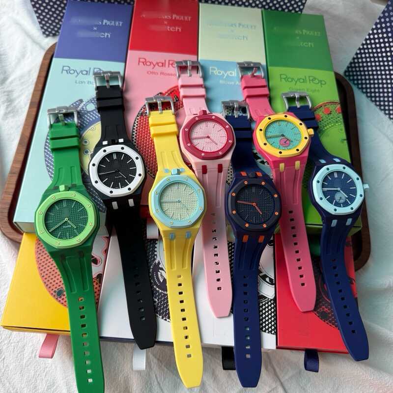 ผู้ชายผู้หญิงนาฬิกา SWQ Joint AP Royal Oak Supply แฟชั่นอินเทรนด์เดี่ยวนาฬิกาติดผนัง