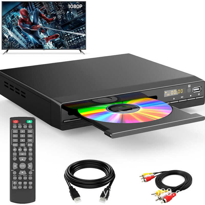 เครื่องเล่น DVD HD แบบพกพา EVD Player เด็ก VCD Mini cd Player