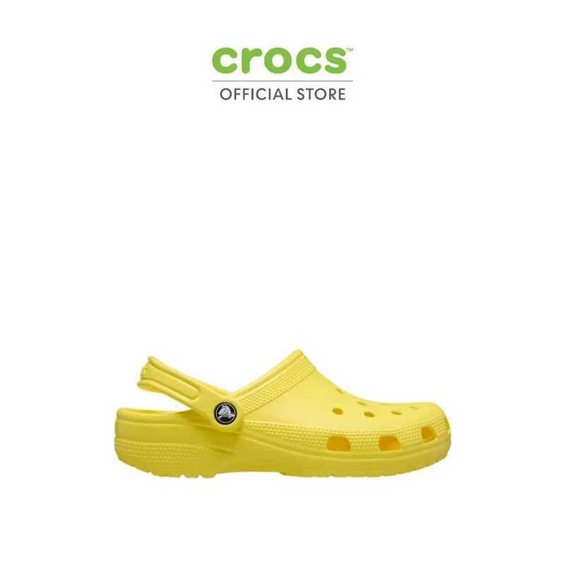 CROCS รองเท้าลำลองผู้ใหญ่ CLASSIC CLOG - CYBER YELLOW Fe9