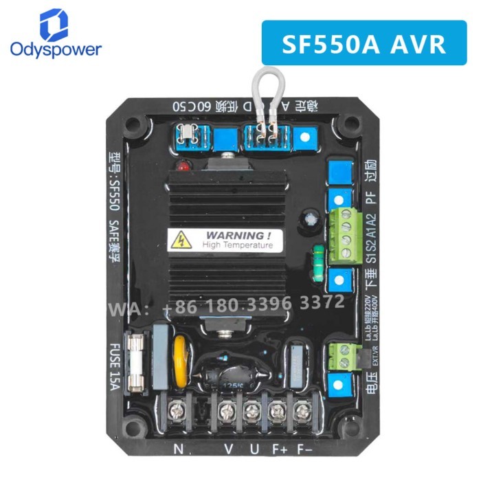 SF550A Brushless Generator Automatic Voltage Regulator and Voltage Regulator Board