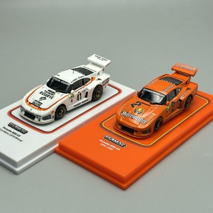 Tarmac works 1/64 Porsche 935k3 tw 1979 Raman Rally โมเดลรถโลหะผสม