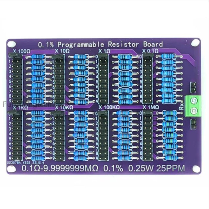 Multimeter Calibration Resistor Box 25PPM Programmable Resistor Box