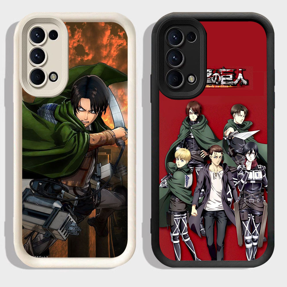 เคสป้องกันสําหรับ OPPO Reno ค้นหา 6 A92 4 5 A95 F19s X3 F19 A52 A72 Lite 5G กรณี NR1 โจมตีบน Titan