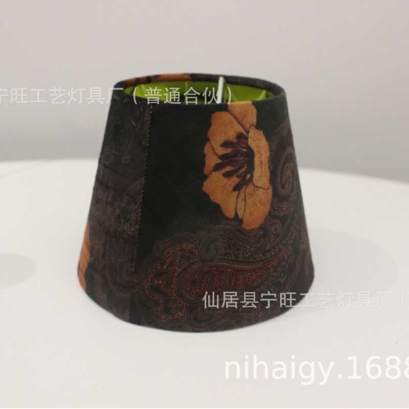 โคมไฟ Flannel พิมพ์โคมไฟตั้งโต๊ะโคมไฟ E27E14 โคมไฟตั้งโต๊ะ