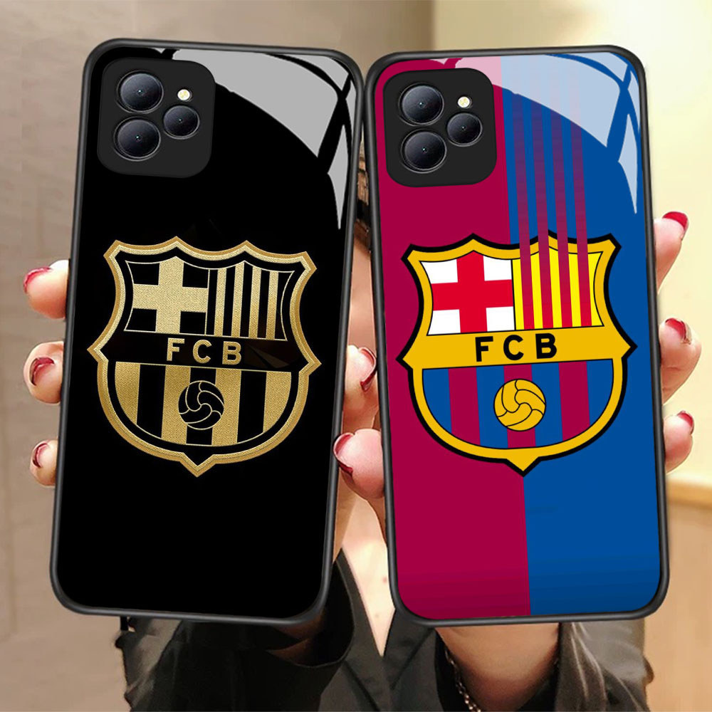 CK-42 Barcelona Football Club HD Glass Casing สําหรับ Infinix Smart 6 7 8 Hot 9 10 11 Play 30i Note 