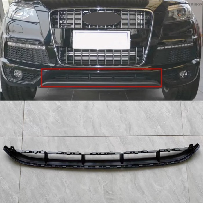 Fit For Audi Q7 Sline SQ7 2009-2015 Replacement Front Bumper Lower Grille & Radiator Cover