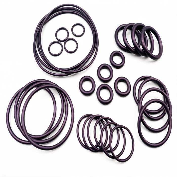 500pcs O-Ring Assortment, Nitrile Rubber Seal Rings, 3.55mm CS x 47.5-112mm ID, Heat & Oil Resistan