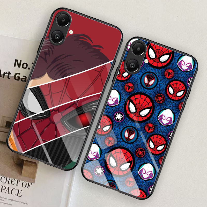 T-30 Spiderman กระจกนิรภัยสําหรับ Samsung Core A04 M04 A03 F04 A05 A04e A06 5G กรณี