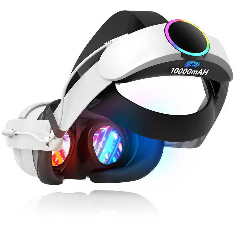 American Meta quest3s/3/2 Elite Headband External Power Bank VR Accessories