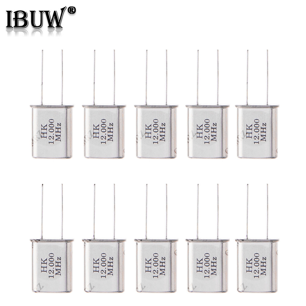 10PCS HC-49U 2P Passive คริสตัล Oscillator 16MHZ 24MHZ 10MHZ 12MHZ 11.0592MHZ 13.56MHZ HC-49U