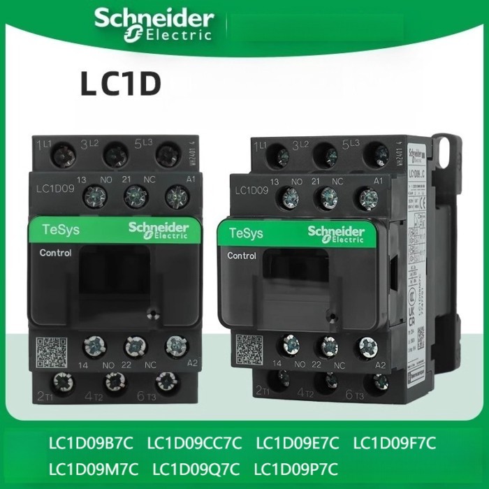Schneider LC1D09B7C LC1D09CC7C LC1D09E7C LC1D09F7C LC1D09M7C LC1D09Q7C LC1D09P7C AC24V AC36V AC48V