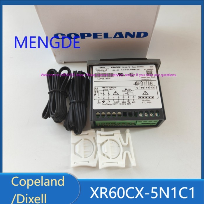 Copeland XR60CX-5N1C1 XR60CX Temperature Controller Dual Probe with Two Sensors New Original Dixell