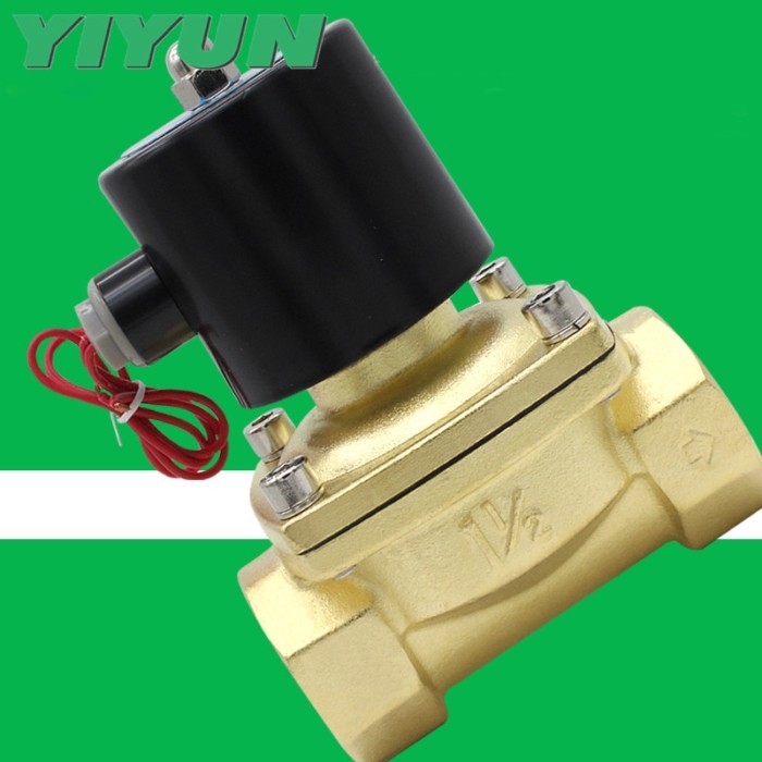 2W250-25 2W350-35 2W400-40 2W500-50 Copper body copper coil full copper normally closed solenoid va