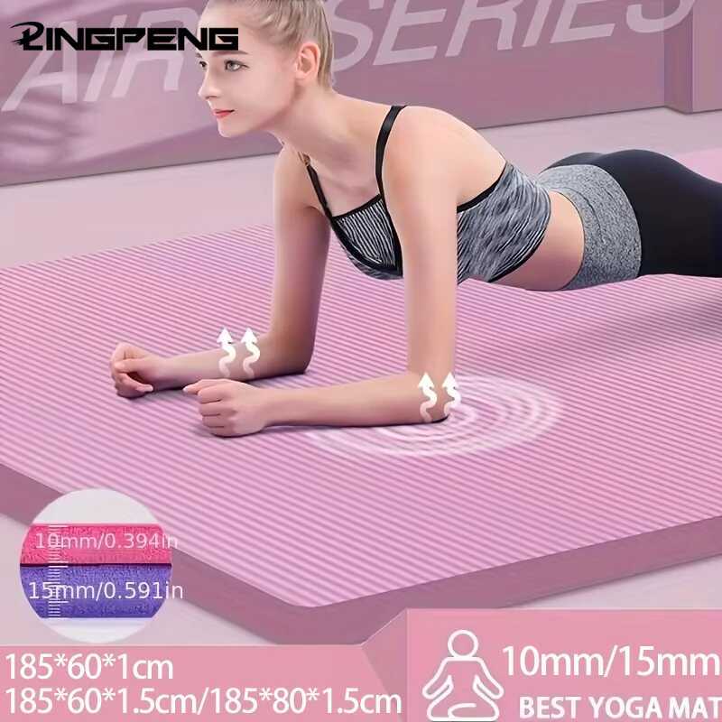 Thick R Mats Anti-slip Sport Blanket For Exercise Yoga And Pilates Gymnastics Mat Fitness Equipment