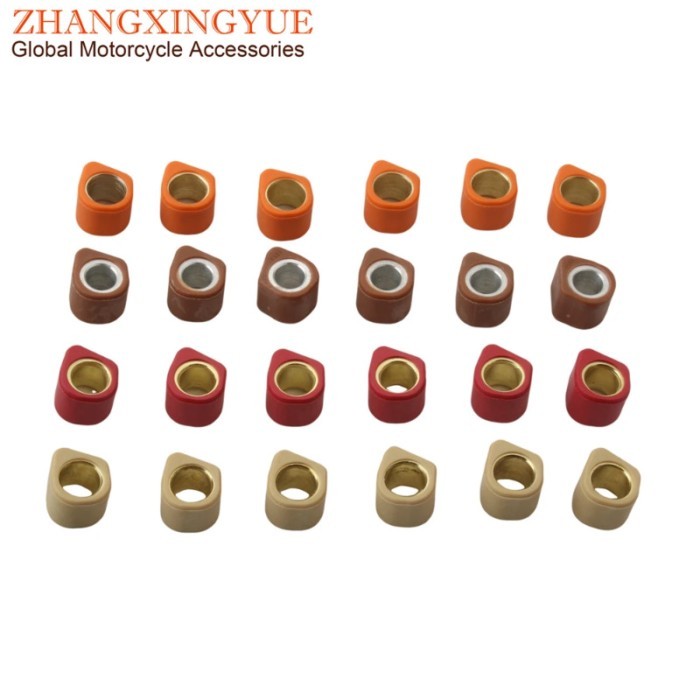 GY6 Racing Variator Roller Weights 16x13mm 4g 5.5g 6g 7g For Kymco Sniper Dd People EU2 S Sento 50