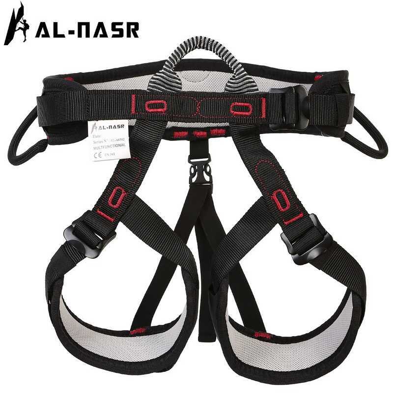 Xinda Xinda หน้าอกปีนเขาเข็มขัดนิรภัยกลางแจ้ง Rock Climbing Mountaineering เข็มขัดนิรภัยขยาย Aerial 