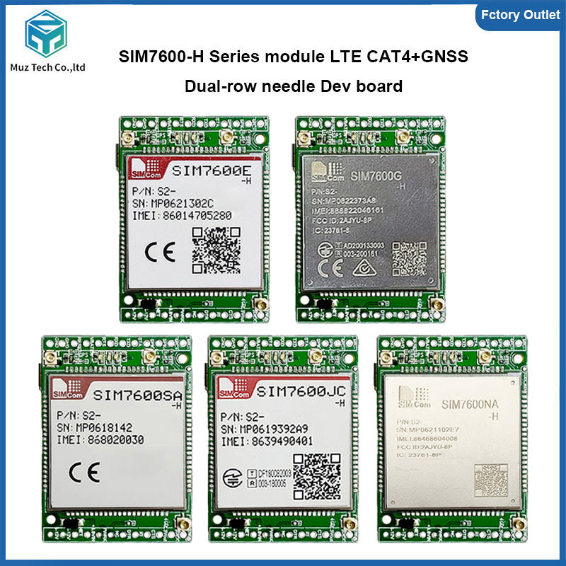 B SIM7600E-H SIM7600G-H SIM7600SA-H SIM7600JC-H SIM7600NA-H Core Board Development Kit LTE CAT4 โมดู