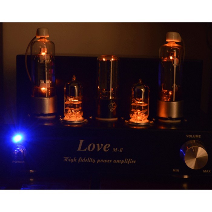6n2 push 6P13P Class A single-ended tube power amplifier, output power: 5.4w+5.4w, frequency respon