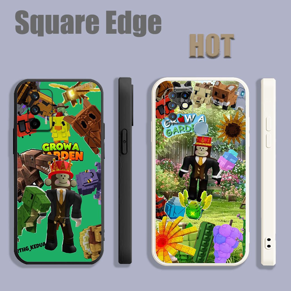 สําหรับTecno Camon 18 18P 18T Spark Go 2022 Grow a garden RobloxวิดีโอเกมCool BOH07 เคสโทรศัพท์สแควร