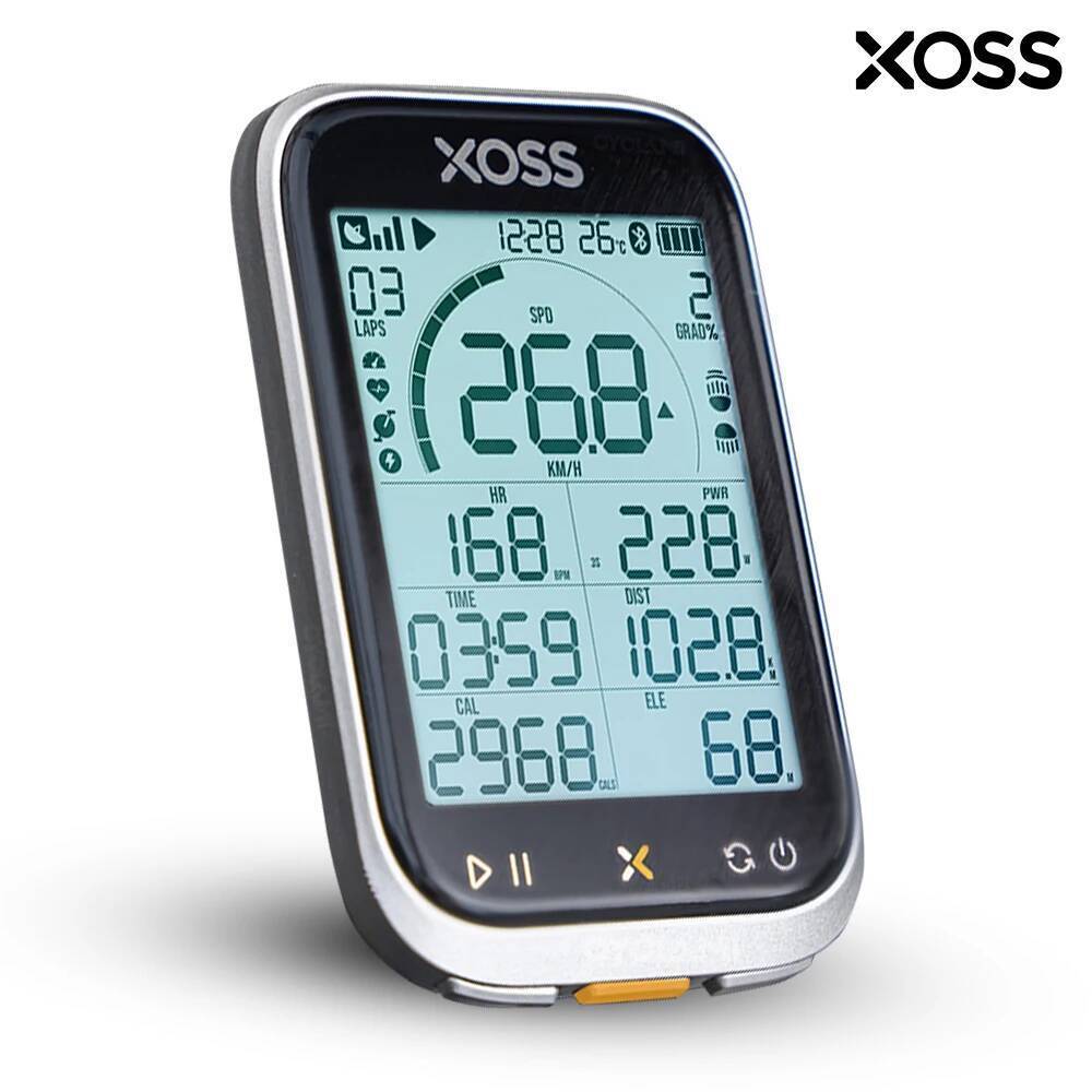 XOSS G3 G3 + Plus G + Gen3 GPS จักรยานคอมพิวเตอร์ 2.8 นิ้วหน้าจอ Speedometer ขี่จักรยานการฝึกอบรม IP