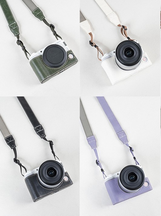 Canon R50v เคสป้องกัน V1 กระเป๋ากล้อง R10r62r7 เคสป้องกัน R100r50r8rpr52 เคสหนังอุปกรณ์เสริม